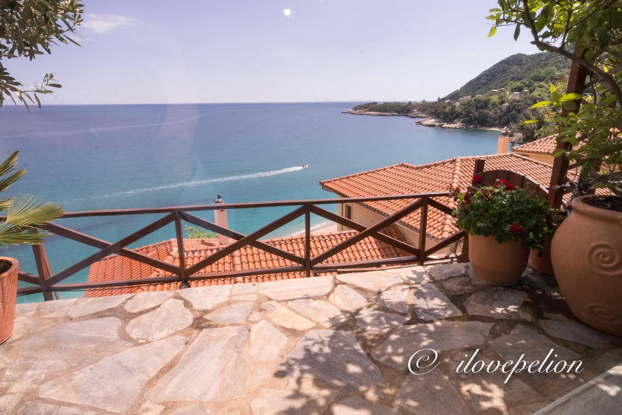 Uranus Blue Residence Agios Ioannis Papa Nero Luaran gambar