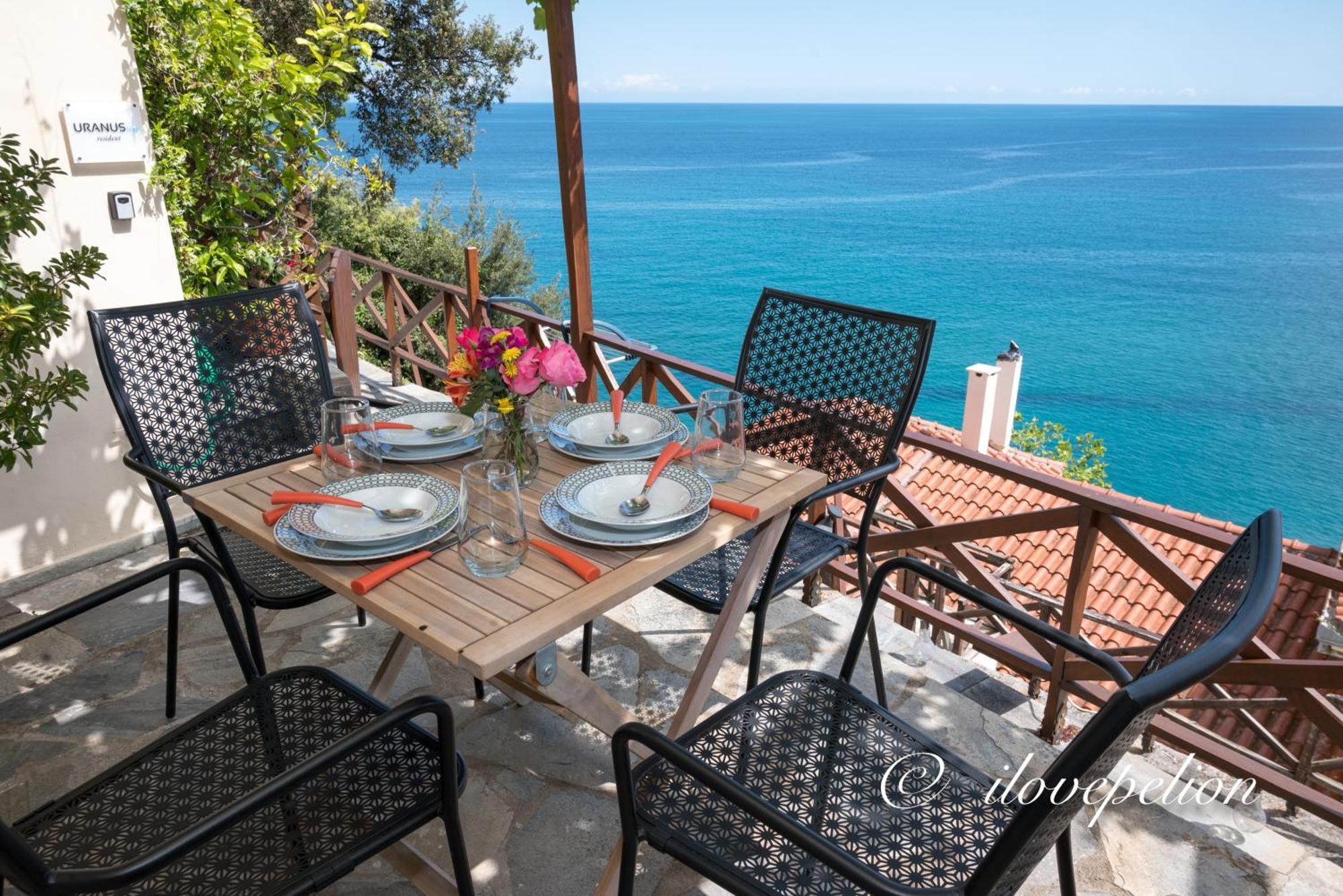 Uranus Blue Residence Agios Ioannis Papa Nero Luaran gambar
